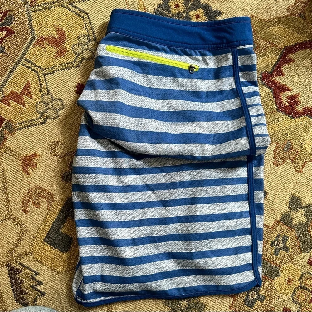 Mens The North Face Blue Striped Shorts sz 38
